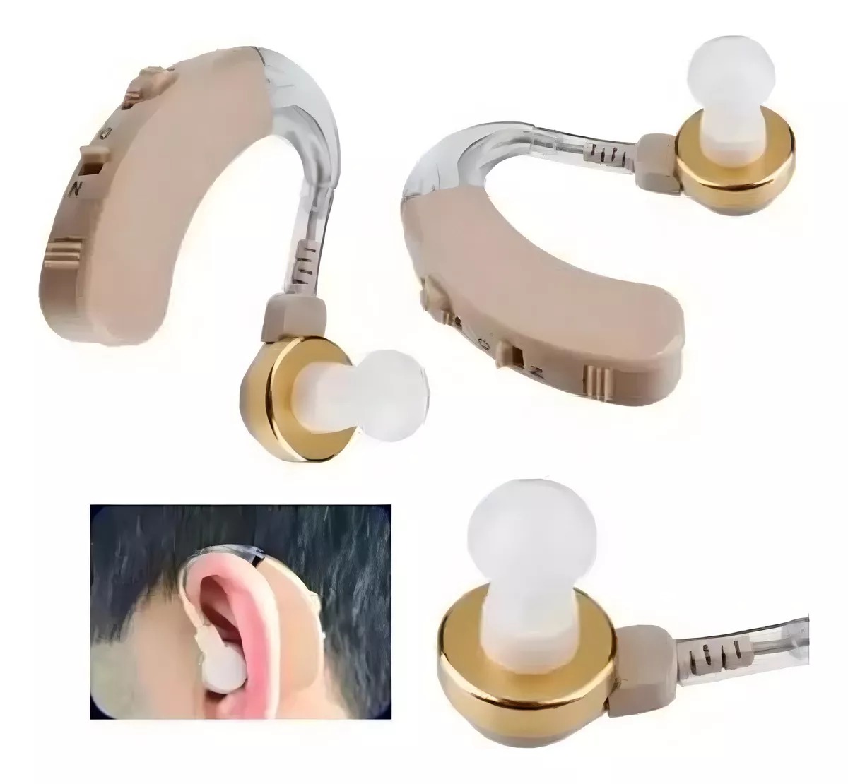 Audífono Sordo Sordera Recargable